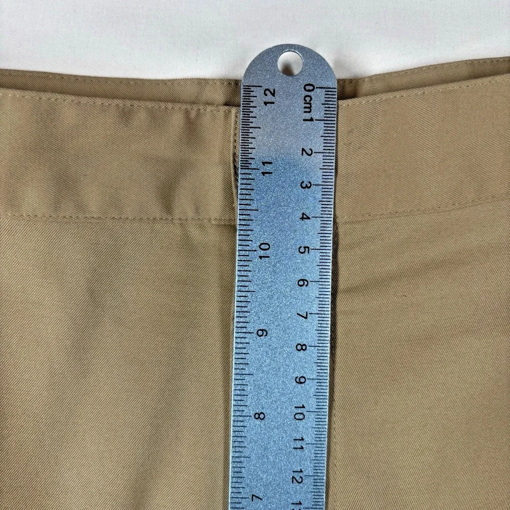 Nike Golf Pants Mens 34x32 Khaki Fit Dry Flat Front Straight Leg 319685-235